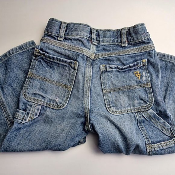 Seventy Seven  Kids Jeans -  American Eagle - 3T - Distressed - Carpenter - EUC - Picture 5 of 10